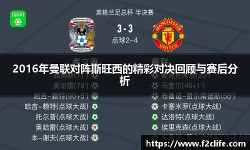 2016年曼联对阵斯旺西的精彩对决回顾与赛后分析